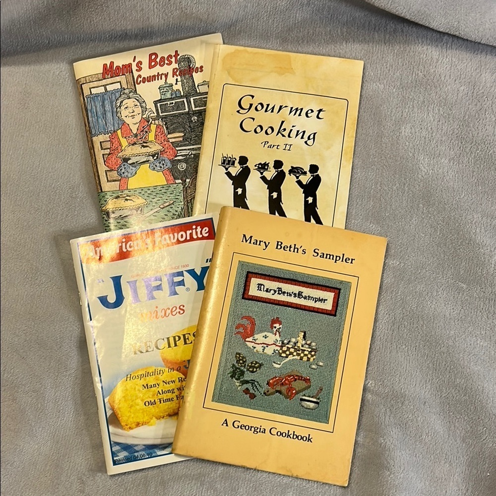 Assorted Recipe Book Collection